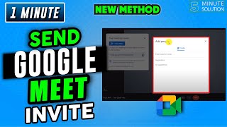 How to send google meet invite in chat 2024