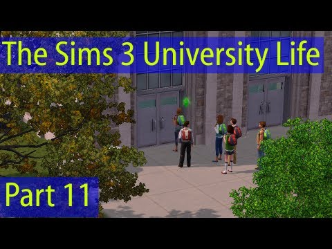 The Sims 3 University Life [11]: Getting Ready For Finals
