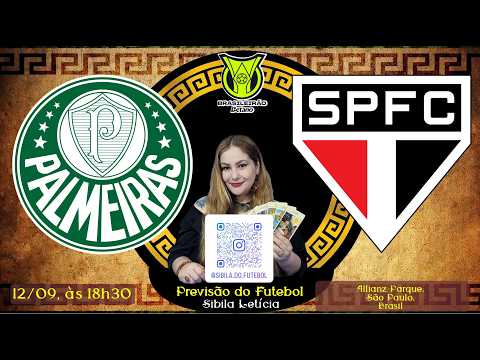 Previsão do Futebol - BRASILEIRÃO - Jogo entre Palmeiras x São Paulo