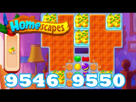 Homescapes Level 9546 - 9550 HD | 3 - match puzzle game | Gameplay | android | 9547 | 9548 | 9549