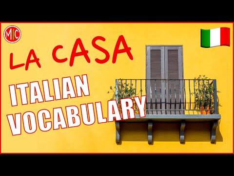 LA CASA - How to describe your HOUSE in Italian | Easy Italian Vocabulary