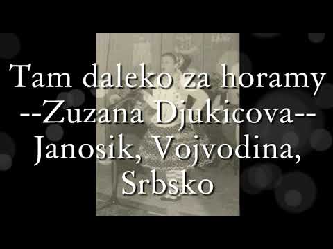 Zuzana Đukićova rod. Špringel'ova - Tam daleko za horamy