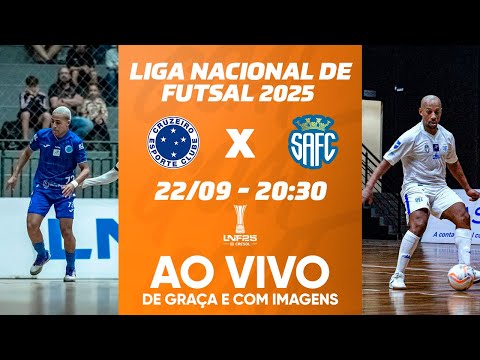 CRUZEIRO X SANTO ANDRÉ | LIGA NACIONAL DE FUTSAL - LNF 2025 | AO VIVO E COM IMAGENS
