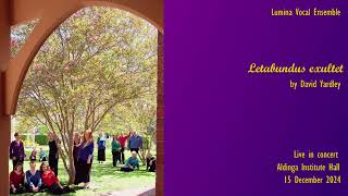 Lumina, Live in concert: Letabundus exultet by David Yardley
