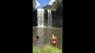 preview picture of video 'Waterfall with a View | World Heritage Waterfall | Dorrigo NSW National Park'