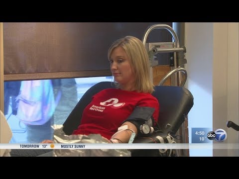 'This is a gift' says universal blood type donor