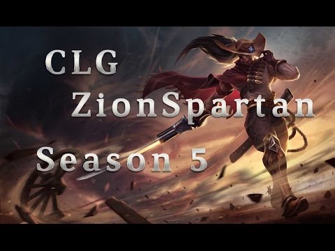 CLG ZionSpartan Yasuo TOP vs Gnar Season 5 Patch 5.12