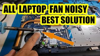 How to fix fan noise in laptop #hp #hplaptop #diy #repairing #restoration #viralvideo