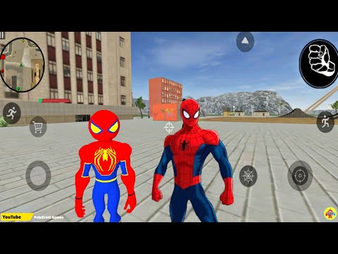 Süper Kahraman Çöp Adam - EPIC Amazing Spider Stickman Rope Hero 2 #20 - Android Gameplay