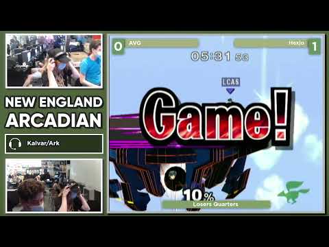 NE Melee Arcadian 8 - Awesome Video Games (Marth) vs. Hexjo (Fox) - Melee LQF