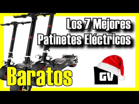 🛴 Los 7 MEJORES Patinetes Eléctricos BARATOS de Amazon [2022]✅[Calidad/Precio] Potentes / Rápidos