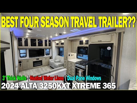 A REAL 4 SEASON TRAVEL TRAILER?? 2024 Alta 3250KXT Xtreme 365 by East To West RVs @ Couchs RV Nation