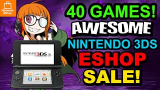 MASSIVE Nintendo 3DS EShop SALES AVAILABLE NOW! DO NOT MISS THIS!