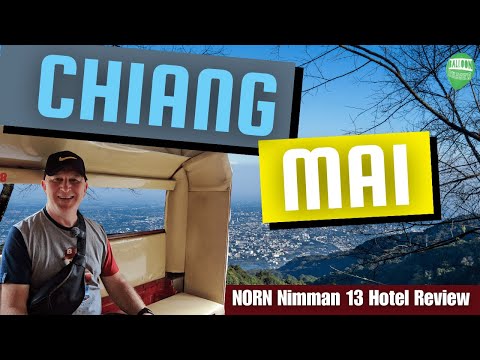 TRENDY Chiang Mai Hotel Review MAIS Explorando NIMMAN e Doi Suthep!