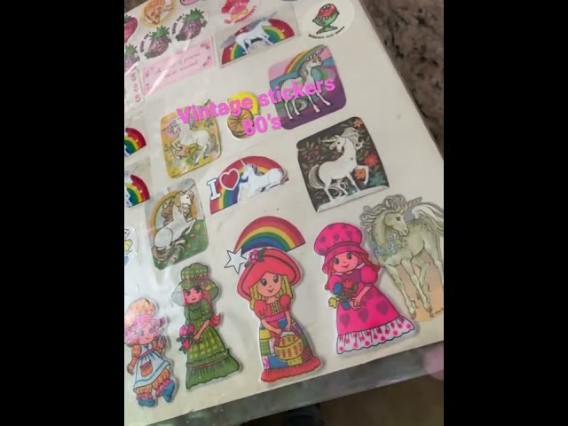 Vídeo relacionado con Pegatinas scrapbooking años 80 90 dance disco stickers aesthetic retro vintage 80s 90s calcomanías para móvil bici skateboard bullet journal