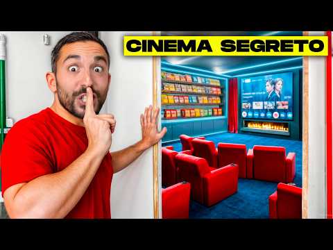 Ho creato un CINEMA PRIVATO nella MIA VILLA!! (Non ci credo! Un SOGNO!!)