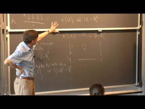 Dominic Joyce - Riemannian holonomy groups, Lesson 01