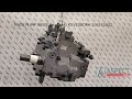 Відео огляд Насос гідравлічний без корпусу редуктора Kawasaki K5V200 DPH K5V200DPH 20/925652 Handok