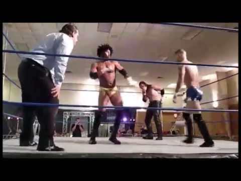 Mathias Thrasher vs Trey Miguel vs Renzo Levell  Triple Threat WBW Warfare