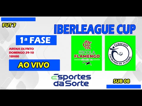 ESCOLA FLAMENGO  X  EUROFOOT - FUT 7 SUB 08 QUARTAS IBERLEAGUE CUP 2023