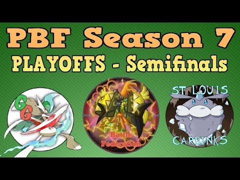 Pokemon Battle Federation / PBF / Season 7 - Semifinals vs A1Gallade