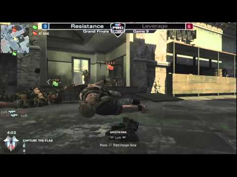 MLG Dallas Call of Duty: Black Ops Finals: Resistance vs Leverage Part 1