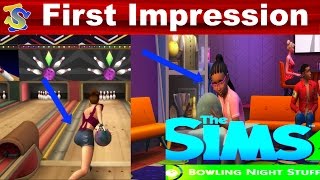 First impression of The Sims 4 Bowling Night Stuff Pack
