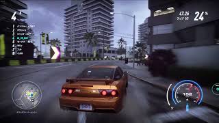 NFS Heat  180NX RUN#4　サーキットバトル　スコーピオン
