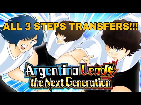 All 3 step Argentina lead next generation banner[Captain Tsubasa Dream Team]