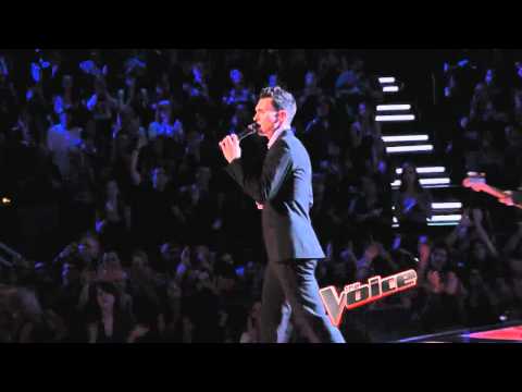 Maroon 5 Featuring Christina Aguilera Moves Like Jagger The Voice Performance Live