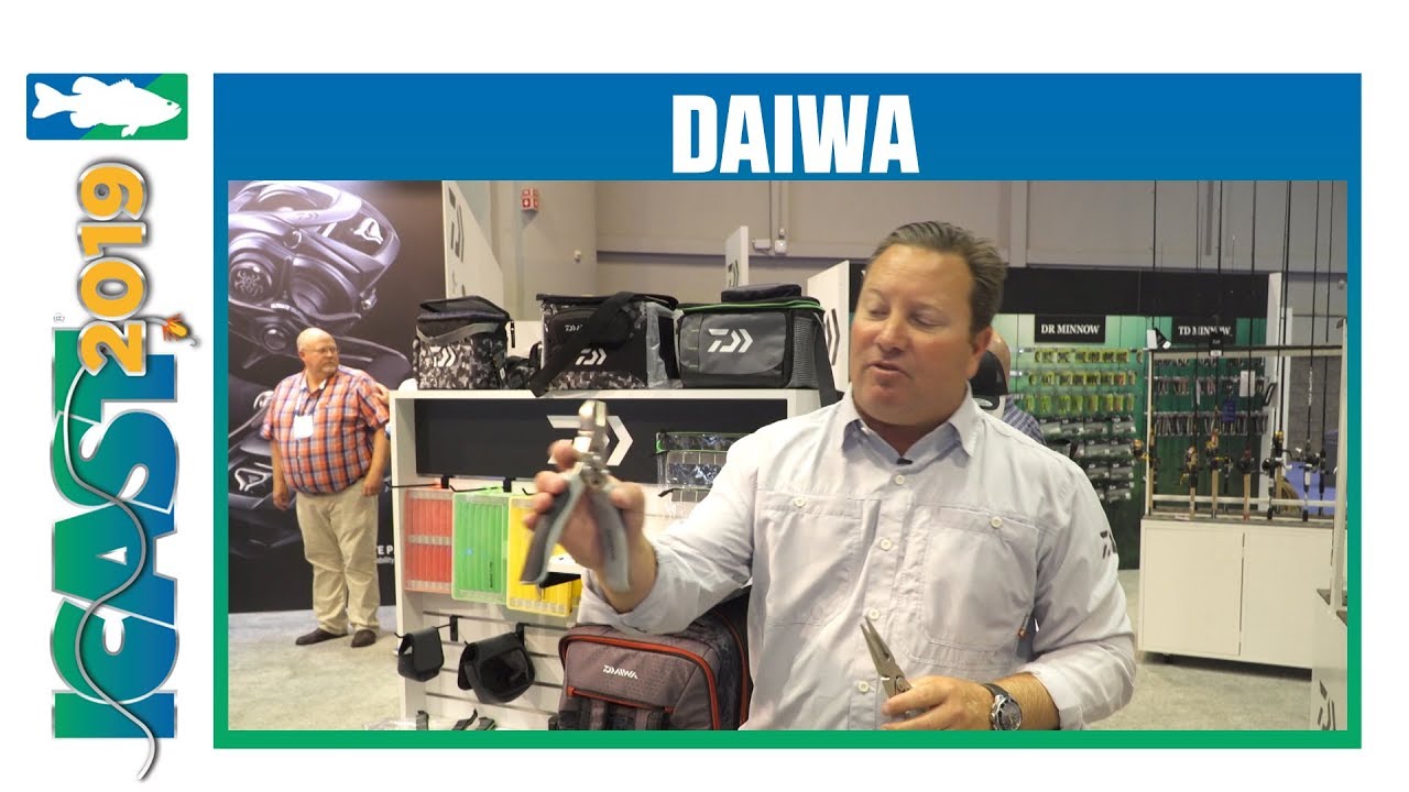 Daiwa Cam Diagonal Cut Pliers & Neednose Pliers with Marc Mills | iCast 2019