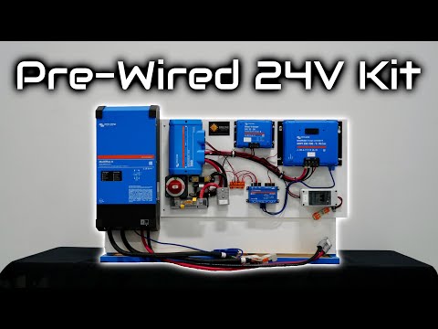 This PRE-WIRED Victron Kit is EASY TO INSTALL in Your RV/Campervan! (Installation Walkthrough)