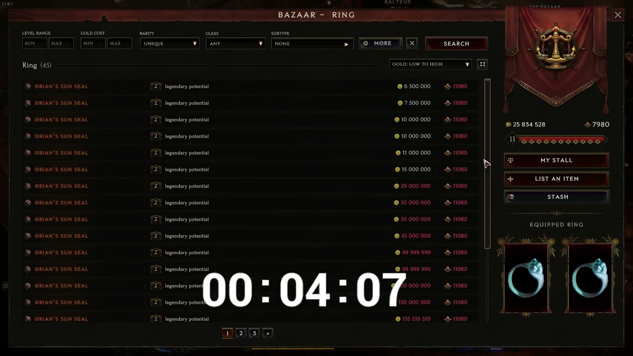Last Epoch random unique price check speedrun