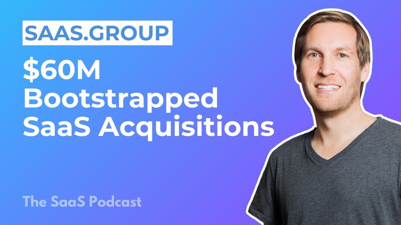 398: saas.group: Scaling Bootstrapped SaaS Startups Through Acquisitions - with Tim Schumacher