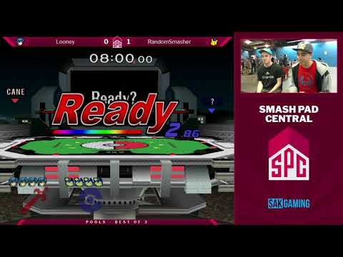 SPC 96 Pools - Looney (Marth) vs RandomSmasher (???)