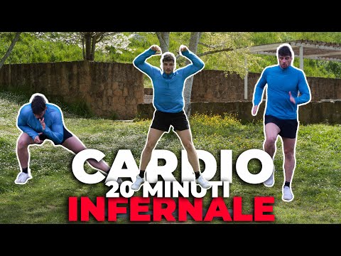Allenamento Cardio Completo - Perdi Peso Velocemente a Casa in 20 Minuti al Giorno | Emanuele Mauti