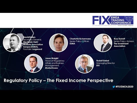 Regulatory Policy – The Fixed Income Perspective - YouTube