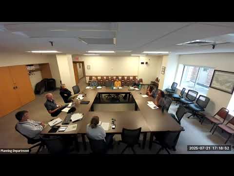 7.21.2025 Conservation Commission Special Meeting