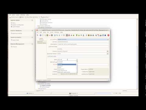 BPM Adempiere Process Configurator: sample workflow of logistics company