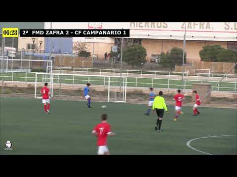 PARTE 2  FMD ZAFRA JUVENILES - CF CAMPANARIO  (18-12-2021)