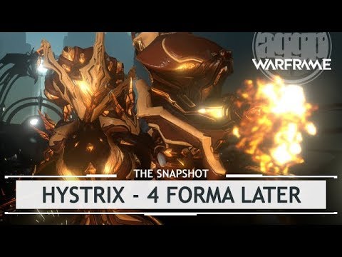 Warframe: Hystrix, The Elemental Prick - 4 Forma Build [thesnapshot]