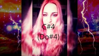 Kassy K Vocal Range (C3-G#6) February 2017