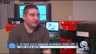 15-year-old running profitable sneaker business