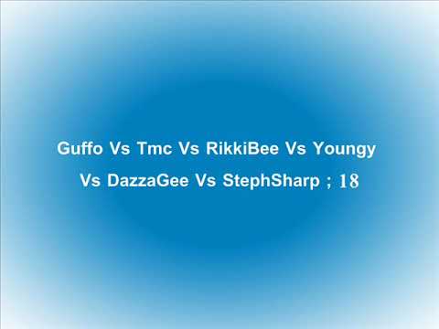 Guffo Vs Tmc Vs RikkiBee Vs Youngy Vs DazzaGee Vs StephSharp ; 18