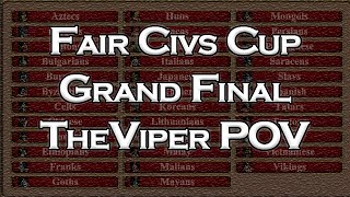 [AOE2] FCC 盃決賽: TheViper vs Hera 史詩對決