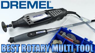 Dremel 4000 With Flexible Shaft - Tools & Accessories TEST - Rotary Multi Tool Kit Unboxing & Review
