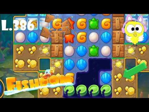 Fishdom level 386