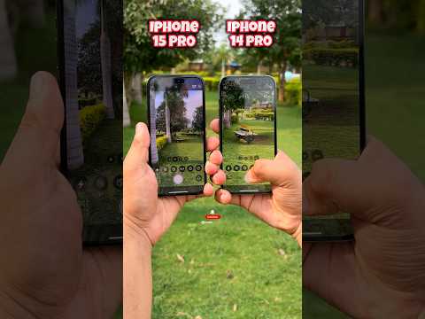 Iphone 14 Pro vs 15 Pro Camera Test (3x Zooming) #apple #iphone #iphone14pro #iphone15pro #shorts