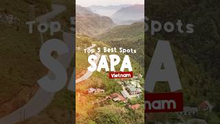 🌄 Top Places to Visit in Sapa, Vietnam 🇻🇳 | Travel Guide #Sapa #Shorts