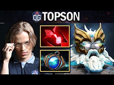 OG.TOPSON TRYING ZEUS IN 7.24 - DOTA 2 PRO GAMEPLAY